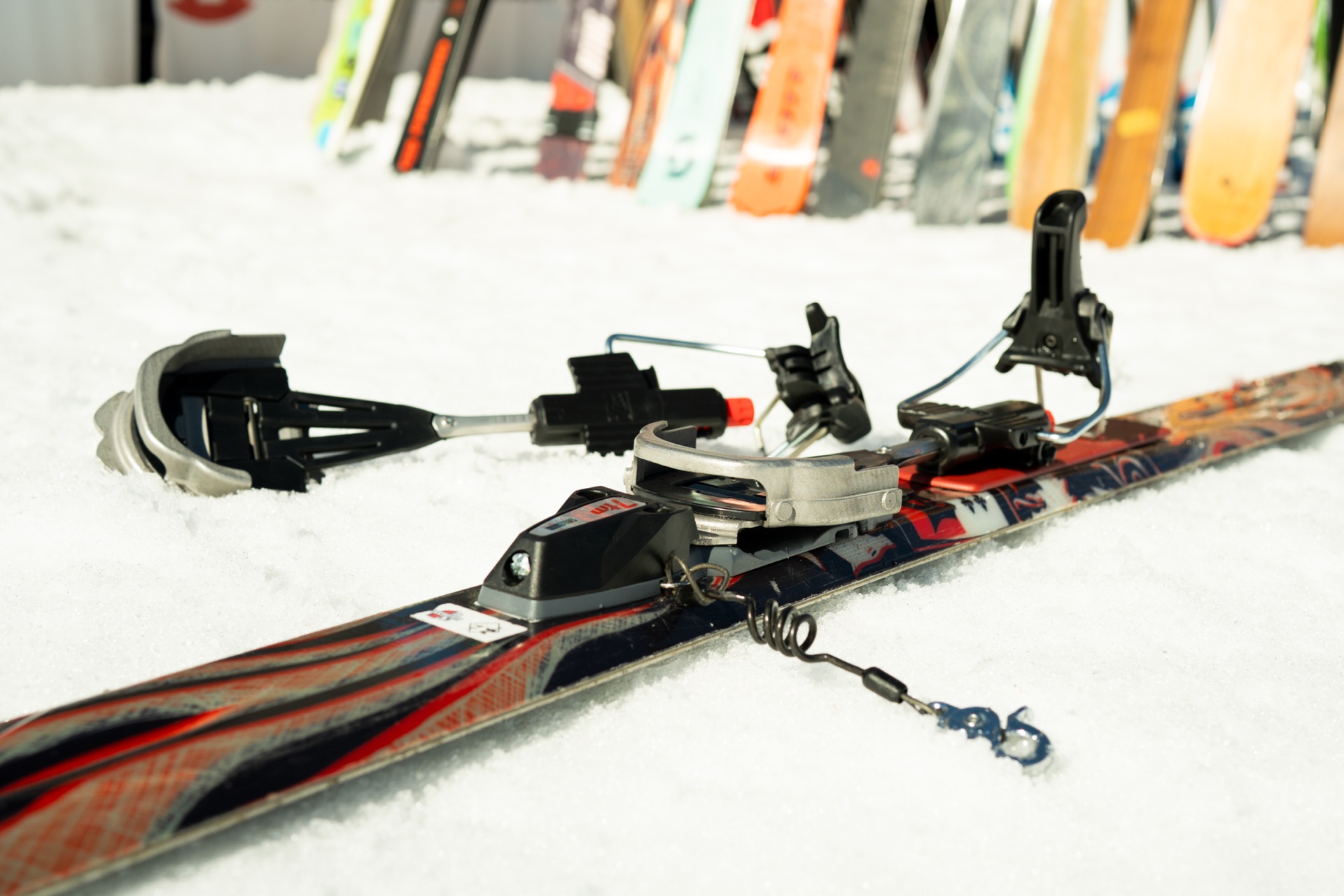7tm NTN mounted on Ski