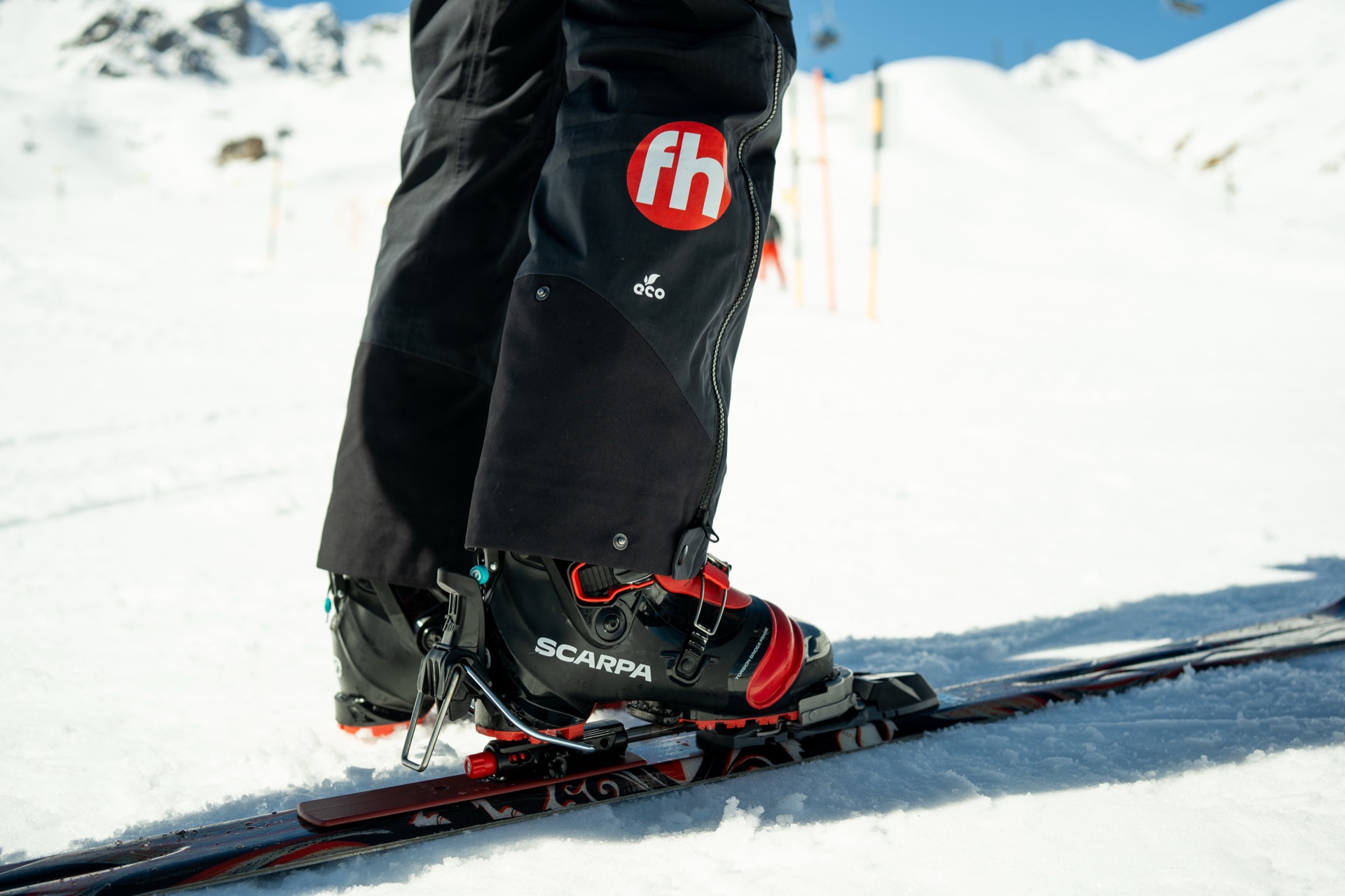 7tm NTN Telemark-Sicherheitsbindung in Aktion