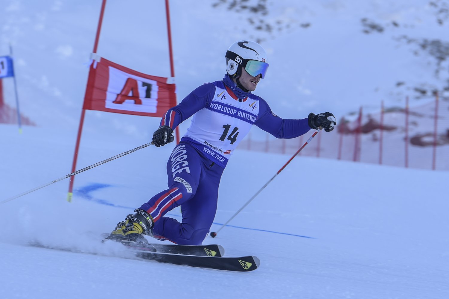 FIS Telemark World Cup on the Hintertux Glacier